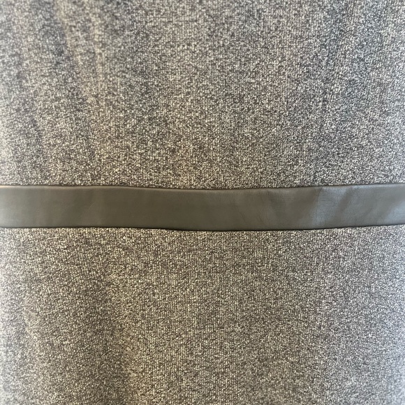 Miss Behave 2 Tier Dress with faux Leather Trim size 12 - Picture 2 of 4